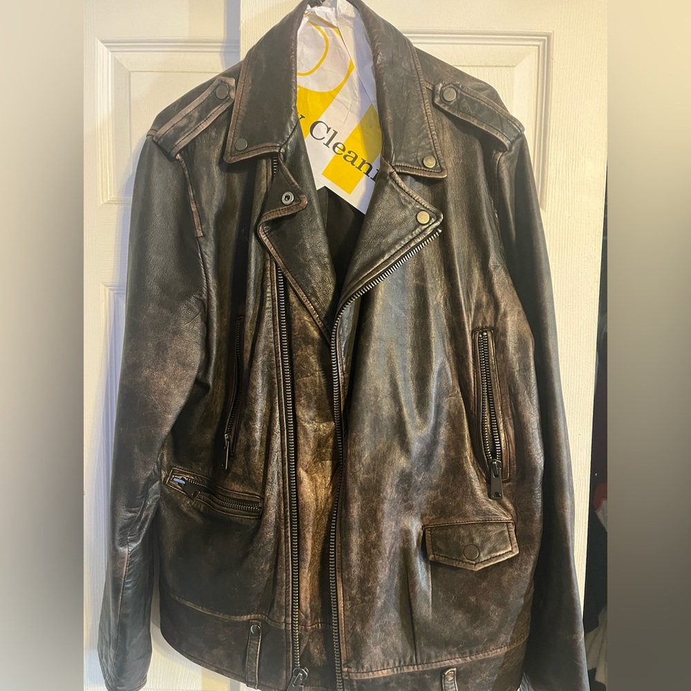 Vintage motorcycle jacket